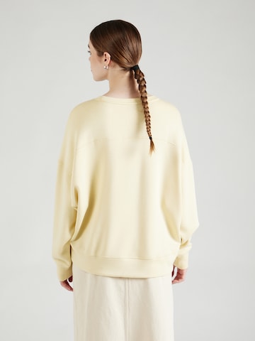 Sweat-shirt 'Dalvina' MSCH COPENHAGEN en jaune