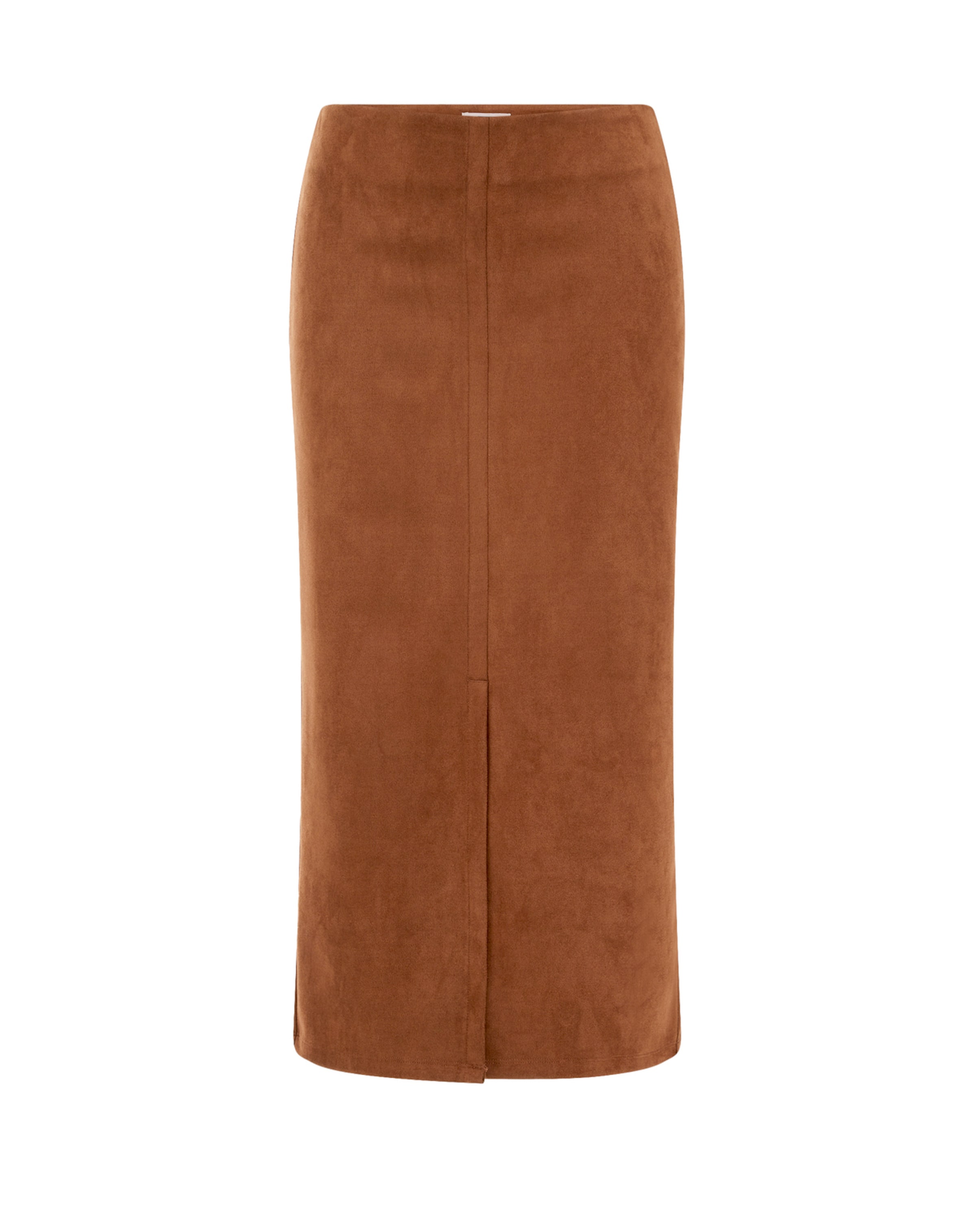 WE Fashion Φούστα σε καφέ: μπροστά