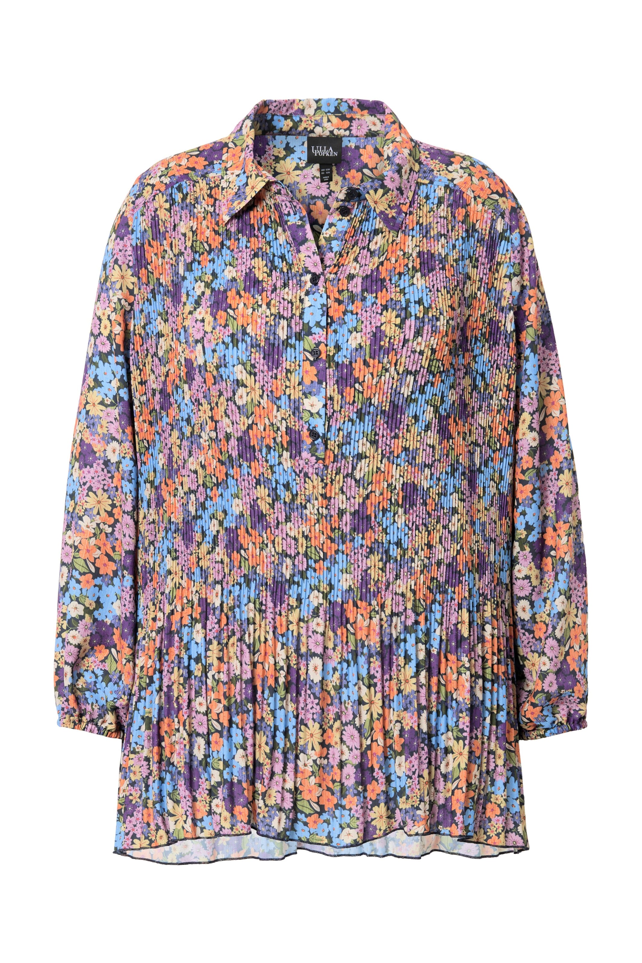 Ulla Popken Tuniek in Oranje: voorkant