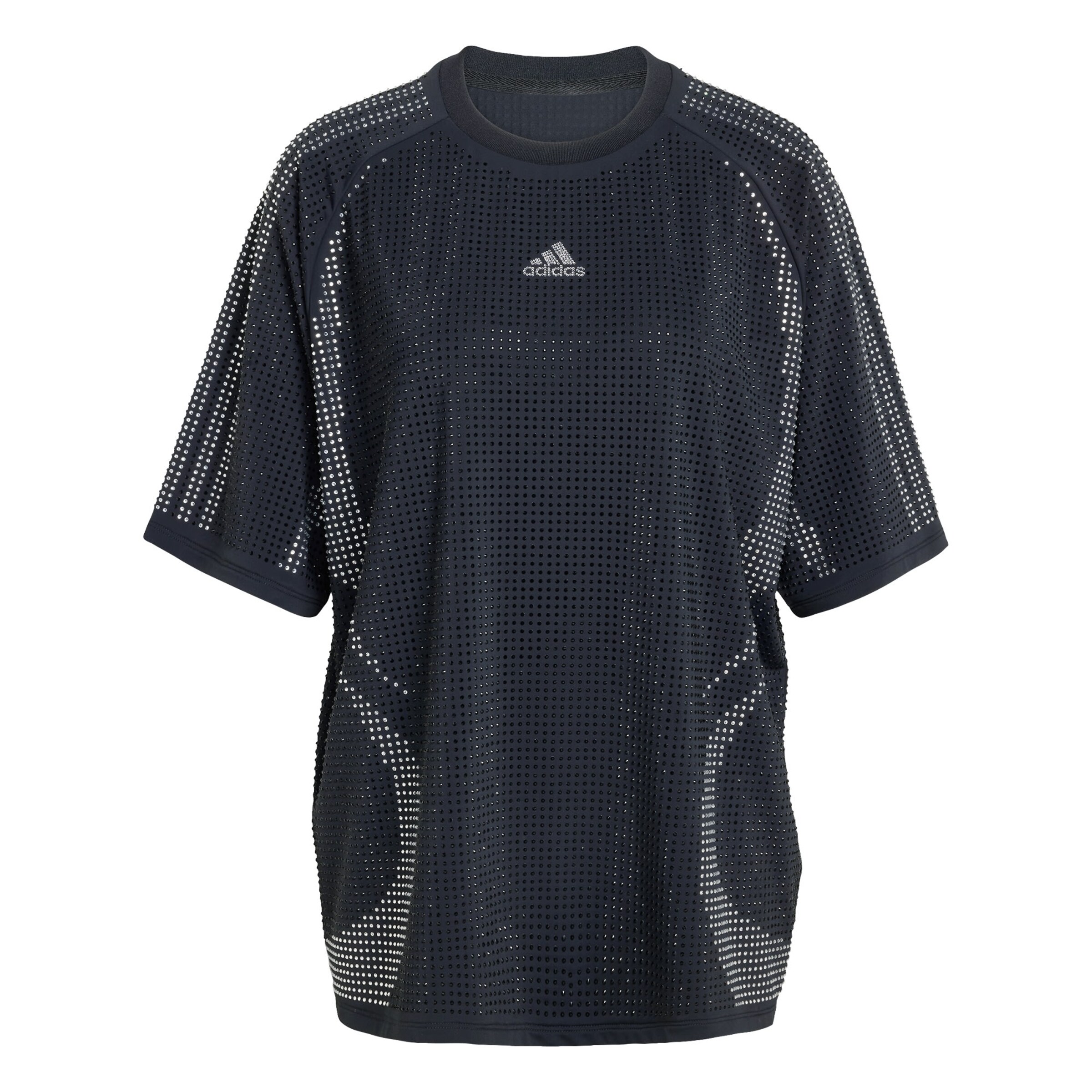 ADIDAS ORIGINALS Oversized shirt 'Teamgeist' in Black: front