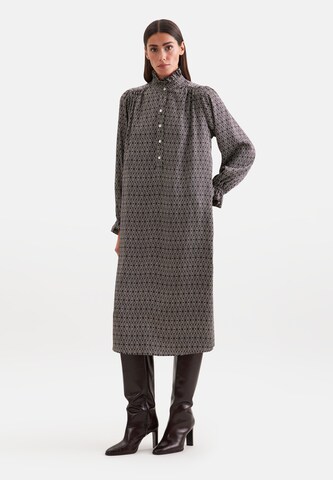 Robe 'Druck' SEIDENSTICKER en marron
