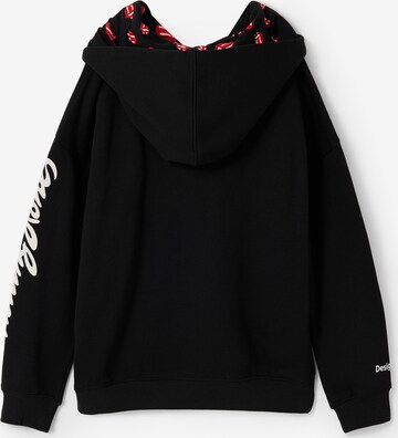 Desigual Sweatshirt 'THE ROLLING STONES' in Schwarz