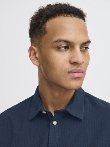 BLEND Regular fit Button Up Shirt ' BHALKE ' in Blue