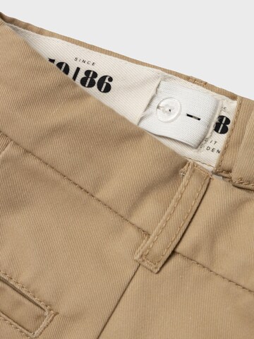 Regular Pantalon NAME IT en beige