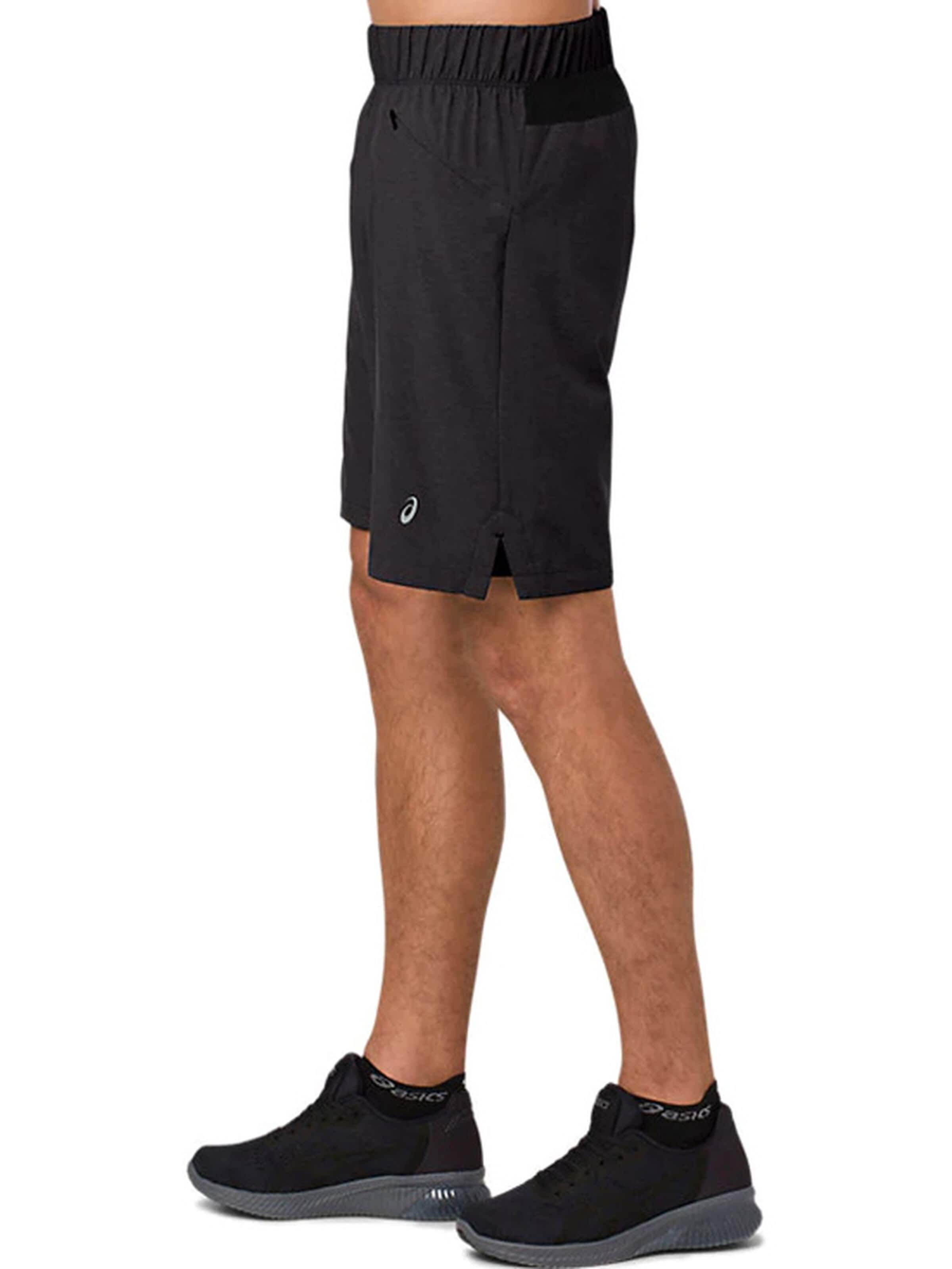 ASICS Regular Sports trousers 'Asics 2-N-1 7' in Black