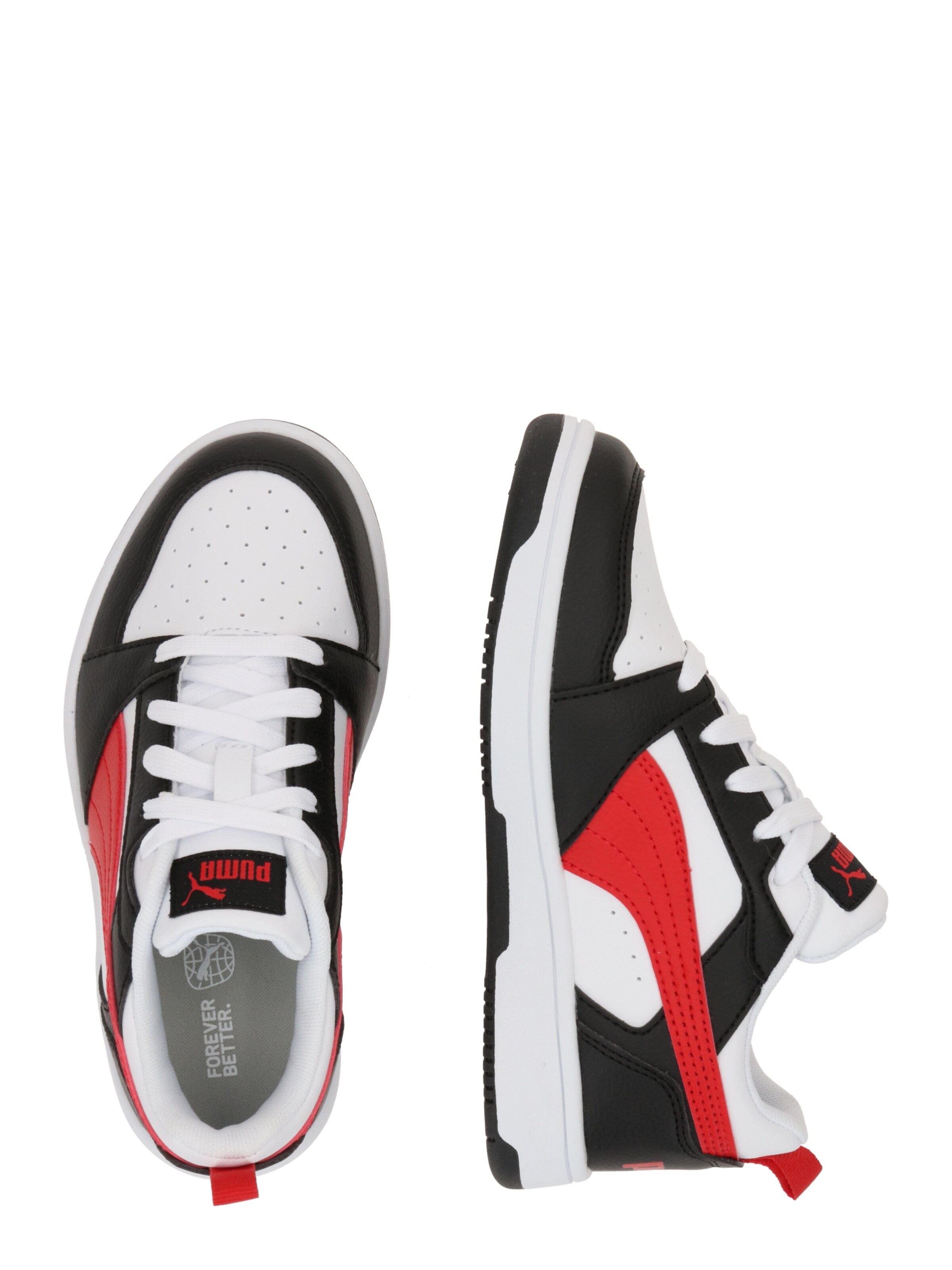 balta PUMA Sportbačiai 'Rebound V6'