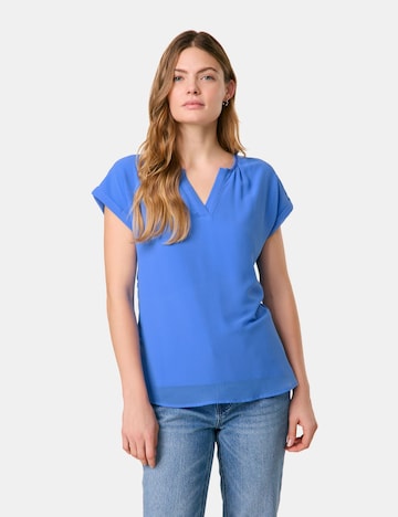 TAIFUN Blouse in Blue: front