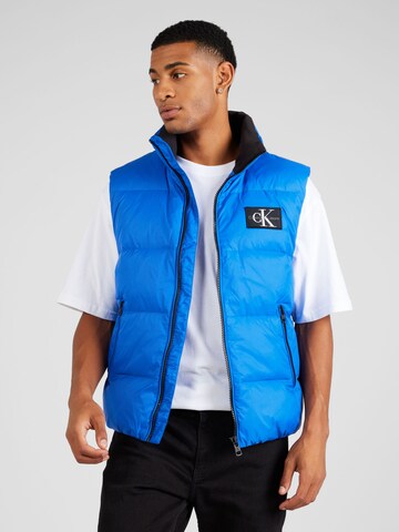 Calvin Klein Jeans Vest in Blue: front