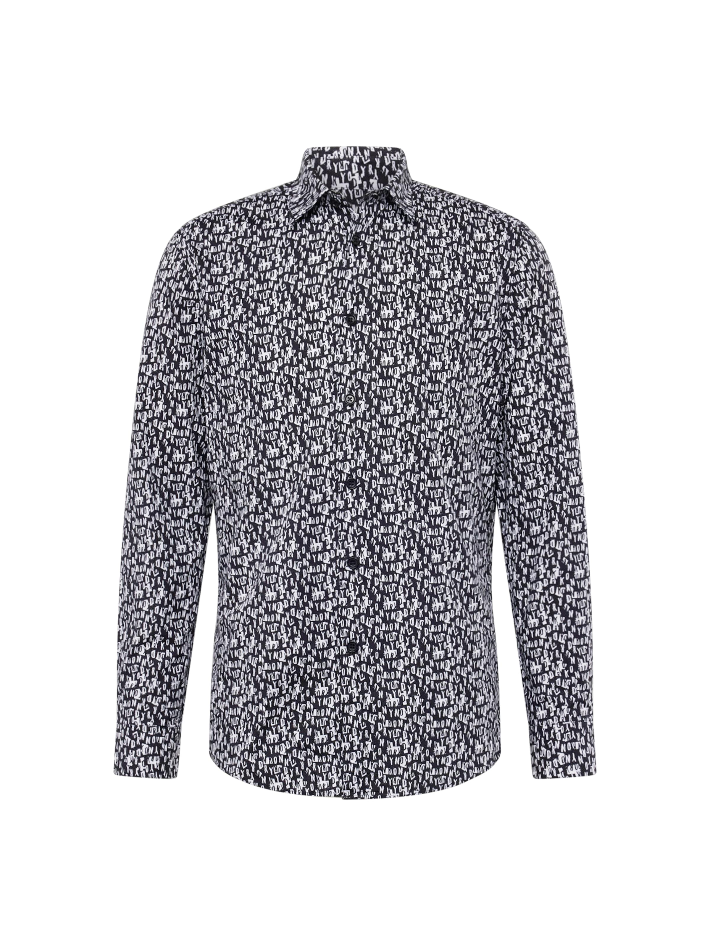 DRYKORN Regularny krój Koszula 'RAMIS' w kolorze czarny: przód