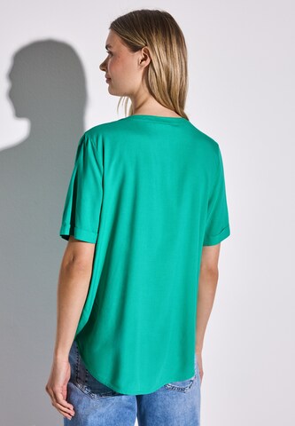STREET ONE Bluse in Grün
