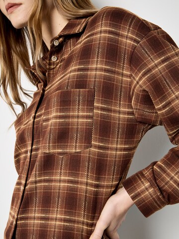 Chemisier ' ' Apricot en marron