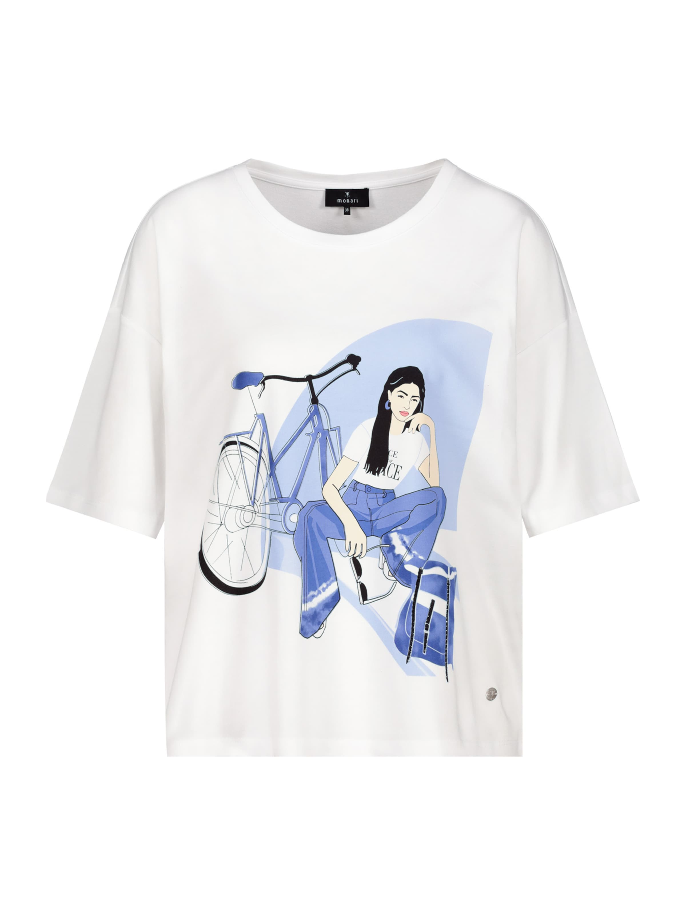 monari Shirt in Wit: voorkant