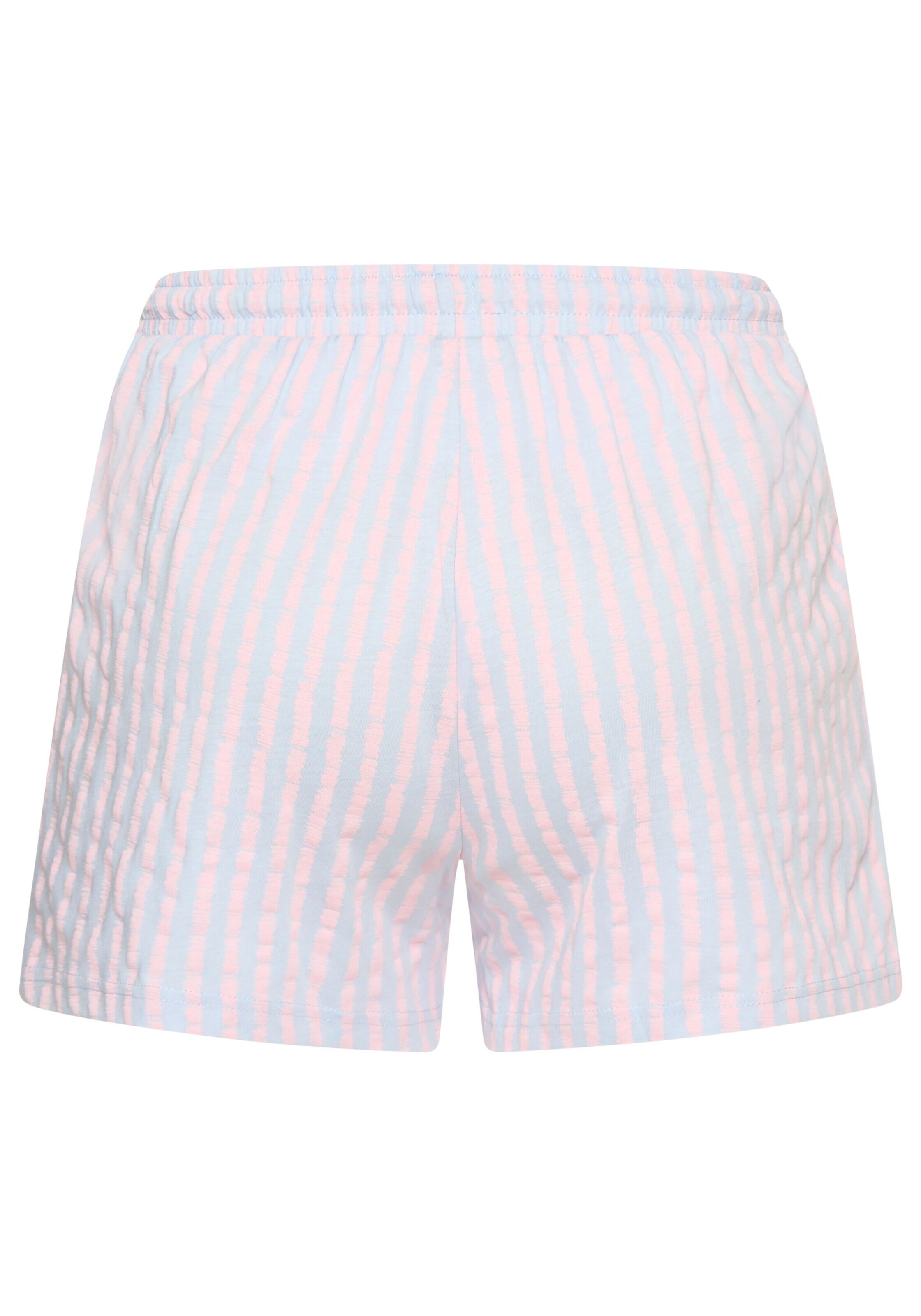 VIVANCE Pyjamashorts in Blau