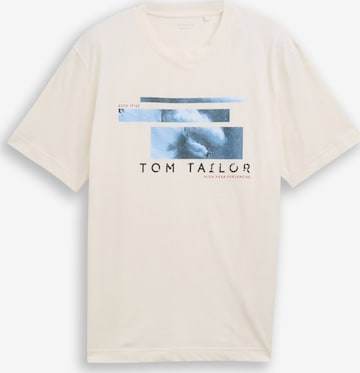 Maglietta di TOM TAILOR in bianco: frontale