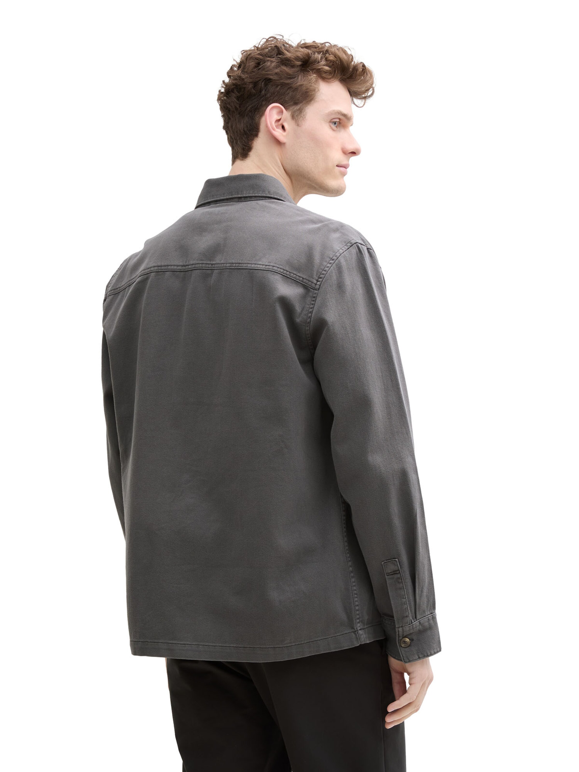 TOM TAILOR Between-season jacket in Grey