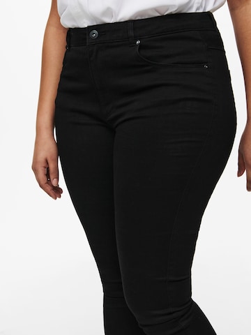 Skinny Jeans 'Augusta' de la ONLY Carmakoma pe negru