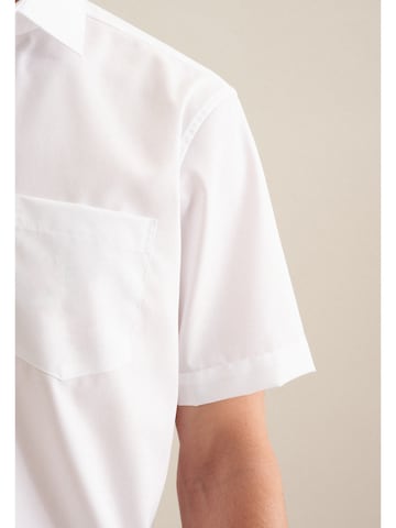 SEIDENSTICKER Regular fit Button Up Shirt in White