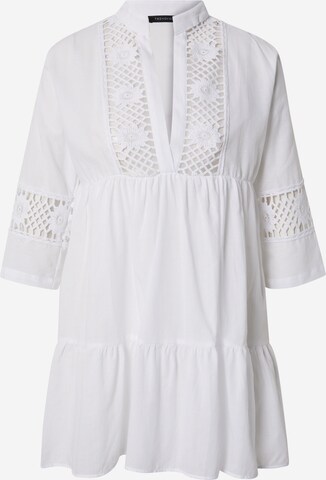 Trendyol - Vestido de verão em branco: frente