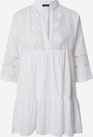 Robe d’été Trendyol en blanc : devant