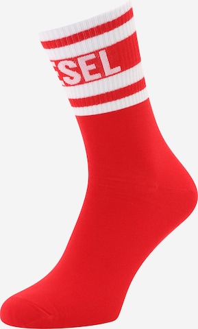 DIESEL Sockor i röd: framsida