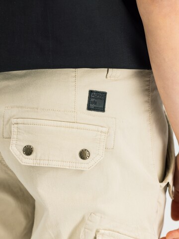 ALPHA INDUSTRIES Конический (Tapered) Брюки-карго 'Combat' в Бежевый