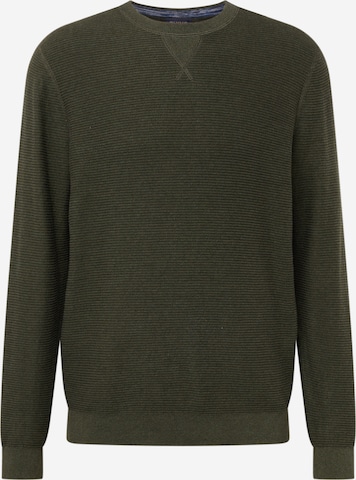 OLYMP Sweter w kolorze zielony: przód