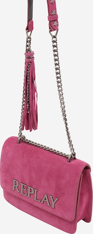 REPLAY Crossbody Bag in Pink: front