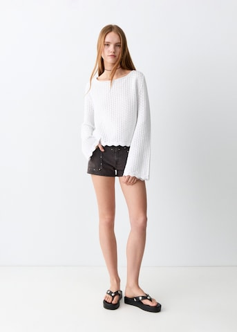 MANGO TEEN Pullover 'Cosmo' in Weiß