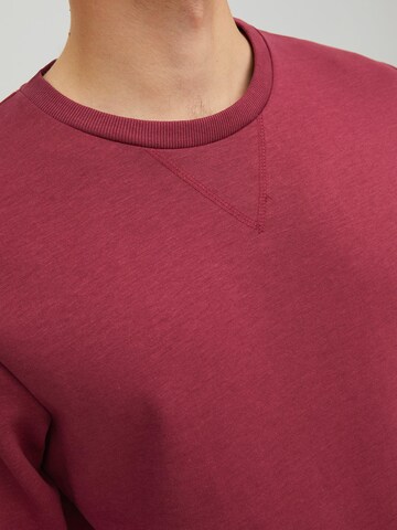 Sweat-shirt JACK & JONES en rouge