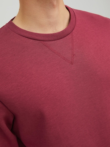 Sweat-shirt JACK & JONES en rouge