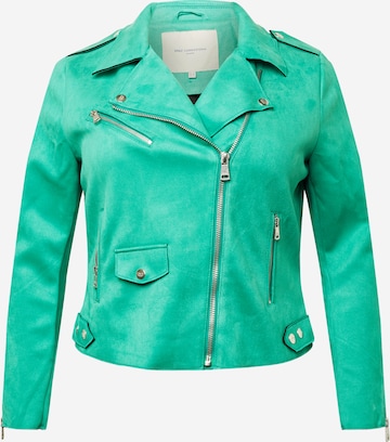 ONLY Carmakoma Демисезонная куртка в Зеленый: спереди
