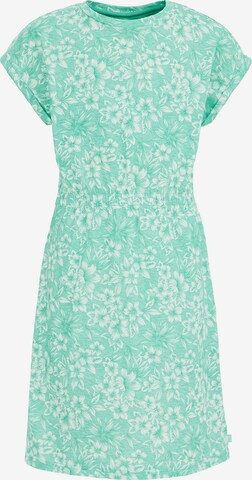 Rochie de la WE Fashion pe verde: față