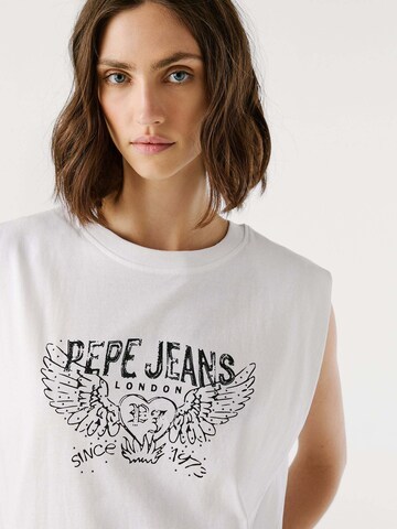 Pepe Jeans Shirt 'Bertha' in White