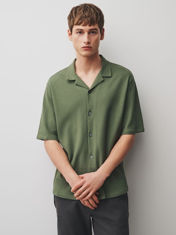 Next Regular Fit Hemd in Blau