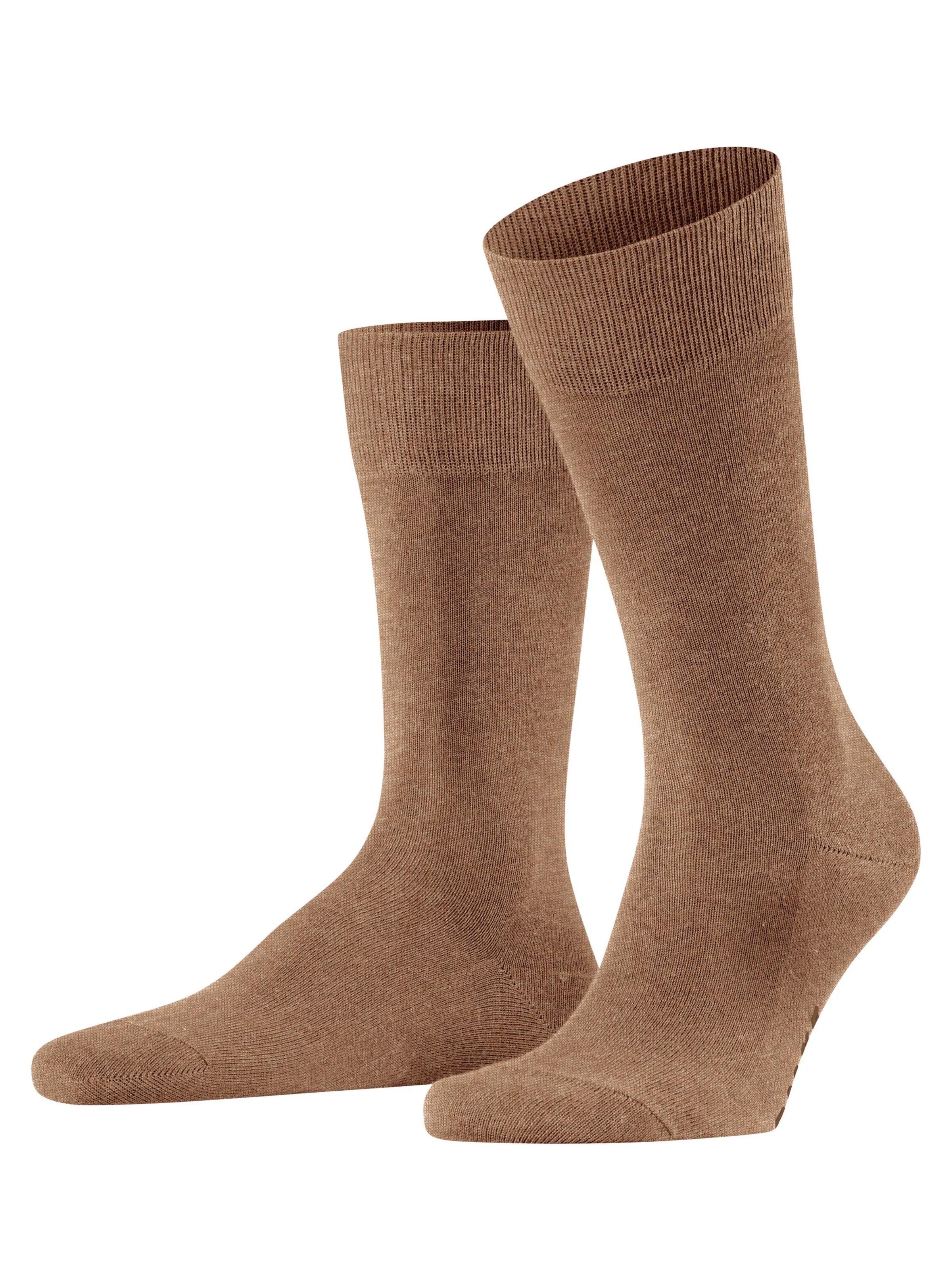 FALKE Socks 'Family' in Brown: front