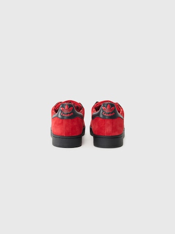 ADIDAS ORIGINALS Ниски маратонки 'Superstar II' в червено