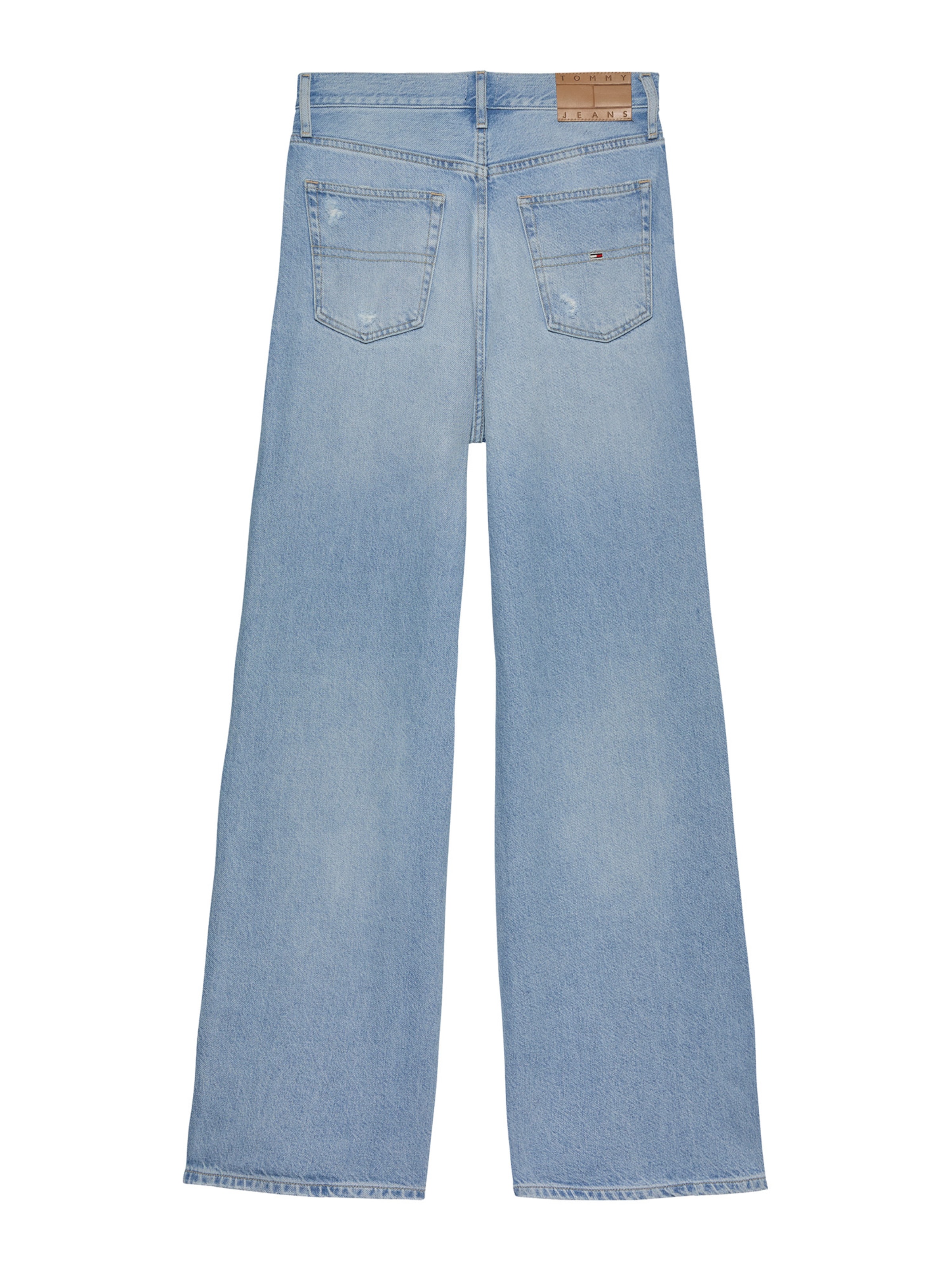 Tommy Jeans Široke hlačnice Kavbojke 'CLAIRE' | modra barva