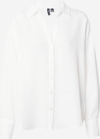 VERO MODA Блузка 'Melaney Queenry' в Белый: спереди