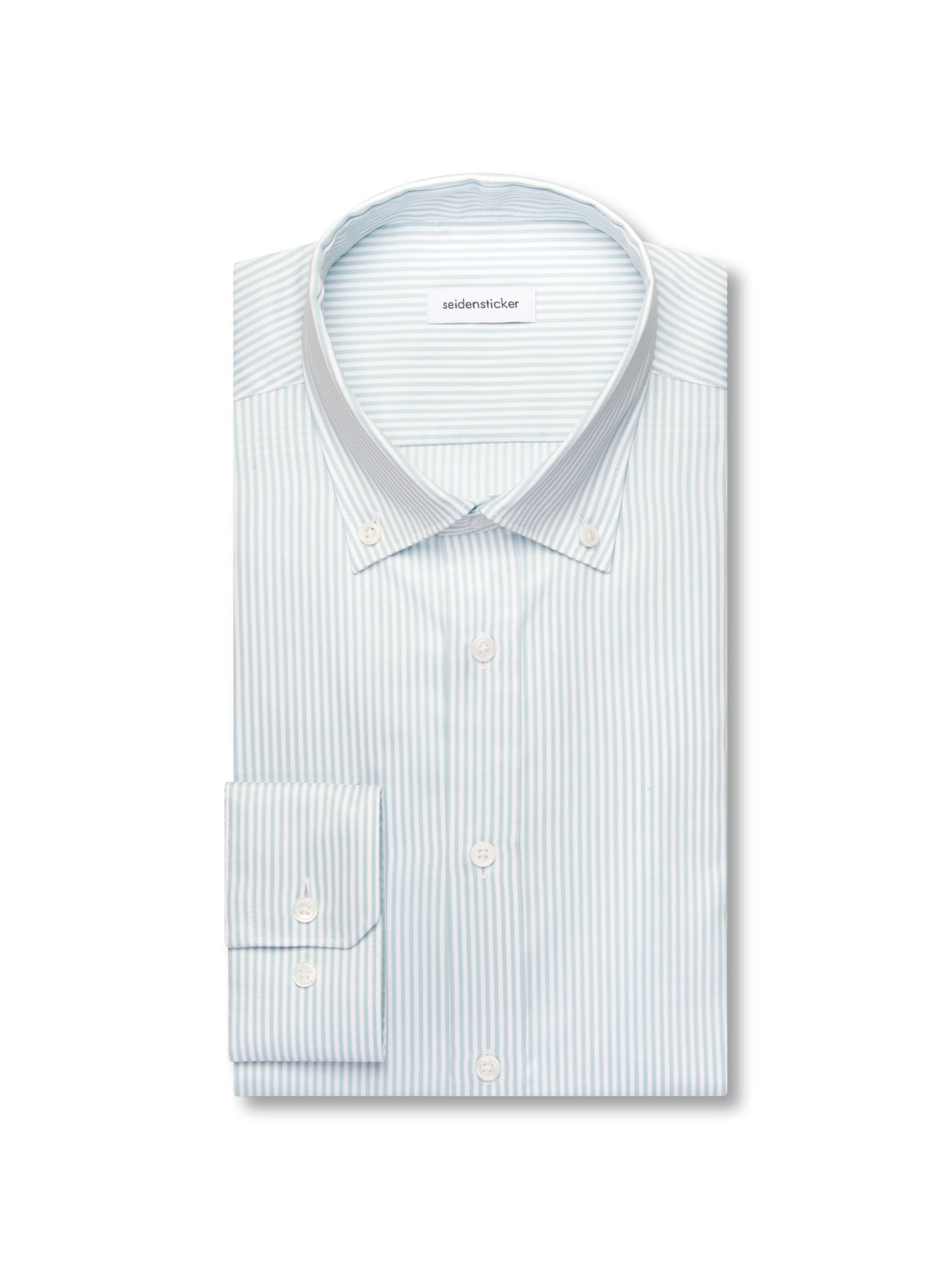 SEIDENSTICKER Regular fit Business shirt in Green