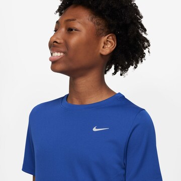 NIKE Funkční tričko 'MILER' – modrá