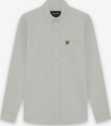 Lyle & Scott Overhemd in Grijs: voorkant