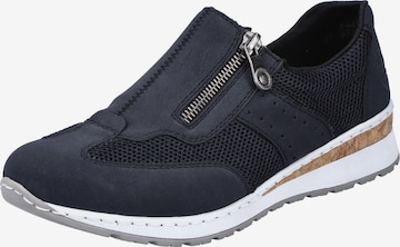 Rieker Slip-on obuv - Modrá: predná strana