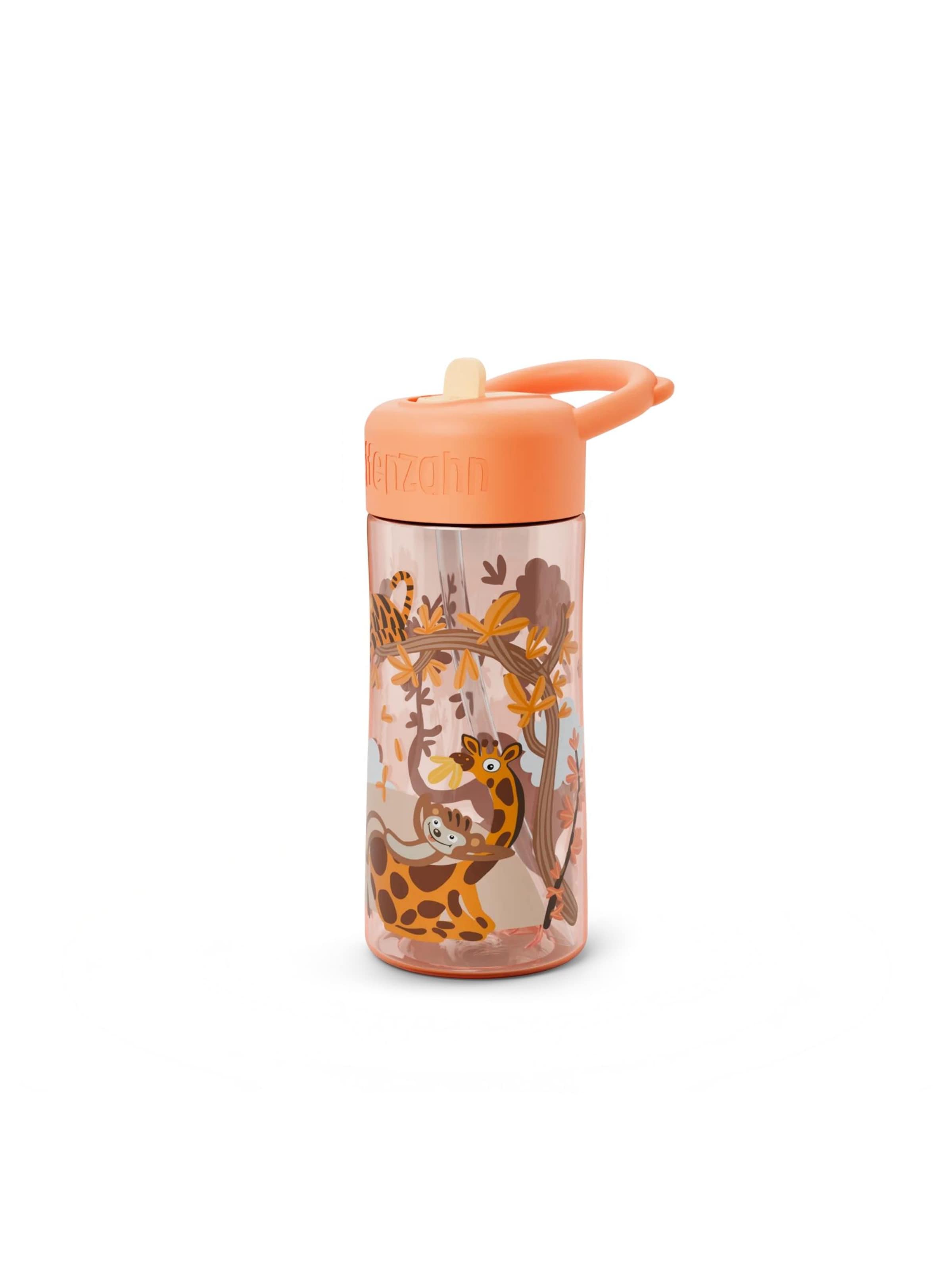 Affenzahn Drinking Bottle 'Trinkflasche Trinkflasche' in Orange: front