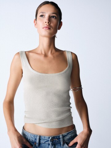 The Set Gebreide top in Gemengde kleuren: voorkant