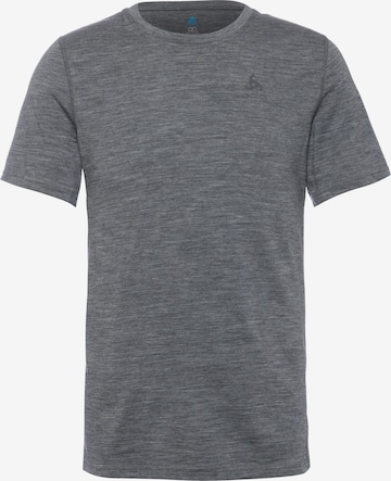 ODLO Performance Shirt 'Merino 200' in Grey: front