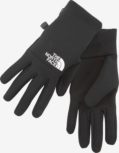 THE NORTH FACE Athletic Gloves in Black / White, Item view