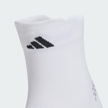 ADIDAS PERFORMANCE - Meias de desporto 'Adizero' em branco