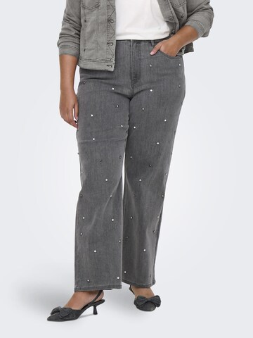 Regular Jean 'CARHope' ONLY Carmakoma en gris : devant