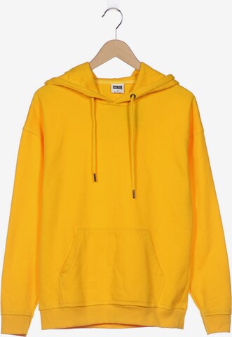 Urban Classics Sweatshirt & Zip-Up Hoodie in S in Yellow: front