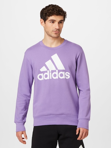 ADIDAS SPORTSWEAR - Sweatshirt de desporto 'Essentials French Terry Big Logo' em mistura de cores: frente